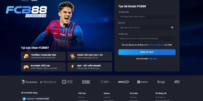 Hướng dẫn đăng ký FC88 chi tiết từ A đến Z