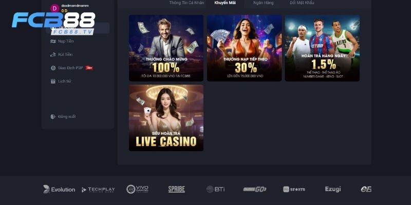 Các khuyến mãi hot của nhà cái dành cho tân thủ