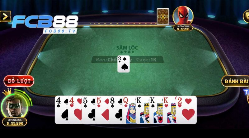 Những ưu điểm của game bài đổi thưởng Sâm Lốc FC88