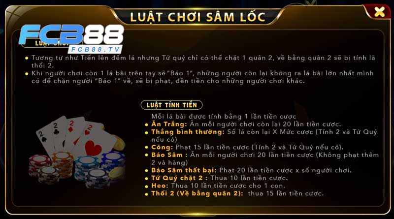 Hướng dẫn cách chơi Sâm Lốc