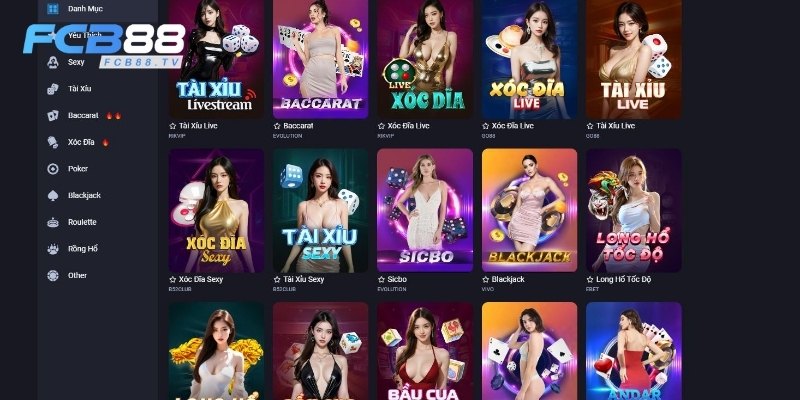 Các game hot nhất tại sòng bạc FC88